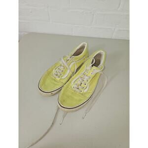 Vans Women's Color Theory Old Skool Shoes Neon Bright Yellow Size 8 US
